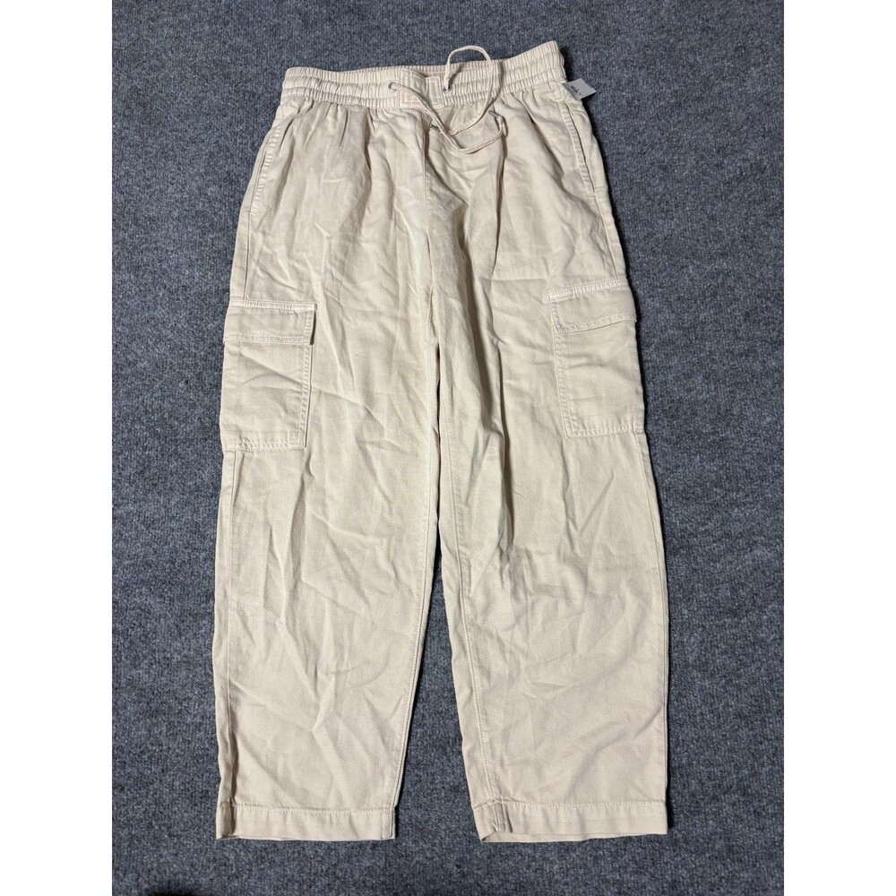 Gap Cargo Pants Womens Small Baggy Drawstring Cotton Lyocell